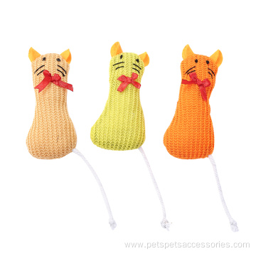 Cat toy with organic catnip cat products